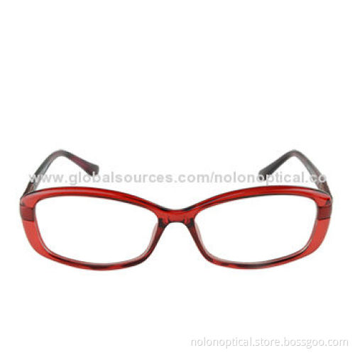 Hot Sale Optical Frame with Metal Hollow Decoration, Acetate Temple